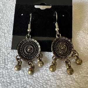 Elegant Gold Dangle Earrings